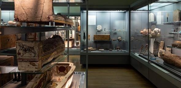 Ancient Egypt gallery at The Fitzwilliam Museum. Photo: The Fitzwillliam Museum / David Valinsky Photography